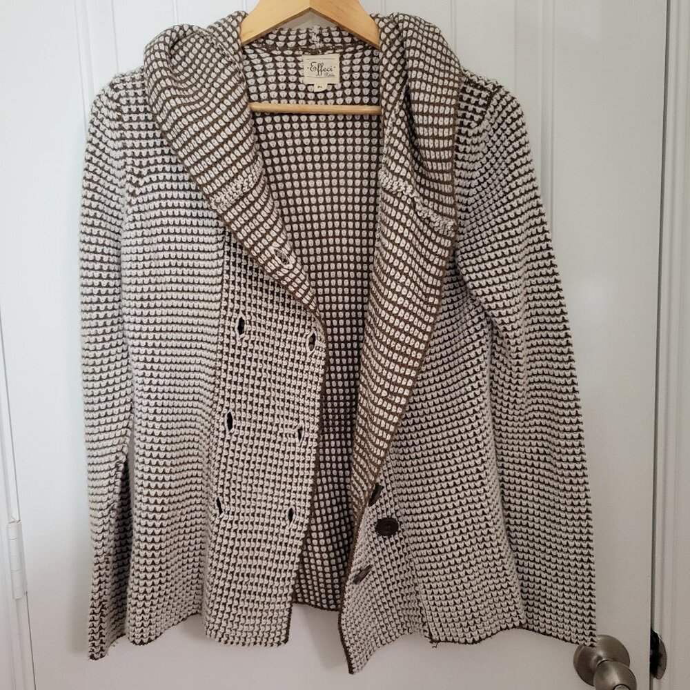 Crochet Hooded Jacket